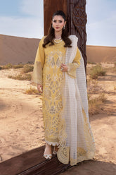 RANG RASIYA-3PC LAWN EMBROIDERED SHIRT WITH NET EMBROIDERED DUPATTA QN2031
