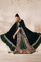 UNSTICHED BAROQUE EMBROIDERED VELVET PR-QN1272