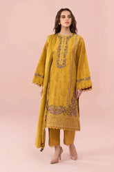 SUMMER 3PC Lawn Heavy Embroidered Shirt QN2040