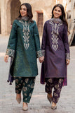 QN830- Winter 3PC Dhanak Karandi Printed Suit