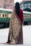 Jazmin - Winter 3PC Dhanak Embroidered Suit -QN1108