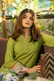 QN829-3PC-WINTER Unstitched shamoz silk fabric in floral print.