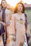 MUSHQ 3PC EMBROIDERED LAWN SUIT WITH PRINTED SILK DUPATTA UNSTITCH QN2008