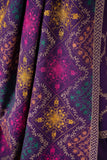 QN603-WINTER 3PC Unstitched Embroidered Suit with Embroidered Shawll