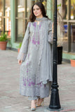 QN1126-LIBAAS-3PC DHANAK EMBROIDERED SHIRT WITH CHIFFON EMBROIDERED DUPATTA