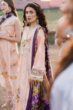 MUSHQ 3PC EMBROIDERED LAWN SUIT WITH PRINTED SILK DUPATTA UNSTITCH QN2008