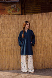 2PC Embroidered lawn QN2013