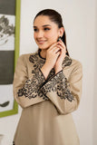 QN913-WINTER 3PC Unstitched Embroidered Suit with Printed Shawll