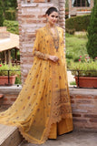 Unstitched Bareeze Embroidered Lawn Dress & Chiffon Duppata 3PC qn2011