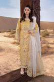 RANG RASIYA-3PC LAWN EMBROIDERED SHIRT WITH NET EMBROIDERED DUPATTA QN2031