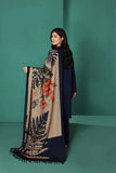 QN585-WINTER Nishat Dhanak Embroidered three piece With Printed Wool Shawl
