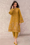 QN618-jazmin Winter 3PC Dhanak Embroidered suit with Printed Shawll