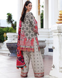 QN1230 Winter 3PC Unstitched Karandi Digital Print Dress