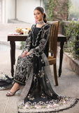KAHF - 3PC LAWN EMBROIDERED SHIRT WITH ORGANZA EMBROIDERED DUPATTA QN2028