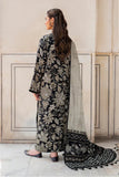 QN950- Baroque Winter 3PC Dhanak Karandi Printed Suit
