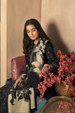 QN916-3PC Winter Dhanak Embroidered suit with Printed Shawl