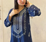 URGE-2PC SUMMER LAWN EMBROIDERED SHIRT QN1066