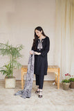 QN1204 Asling - Winter 3PC Unstitched  Dhanak Embroidered Suit