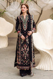 QN1033 - Qalamkar - 3PC Lawn Embroidered Shirt with Embroidered Slub Net Dupatta unstitch