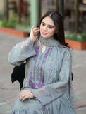 QN1047 - Mushq - 3PC Lawn ChickenKari Embroidered Suit UNSTITCH