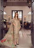 Maria B Skin Pure Lawn Embroidery Dress 3PC QN2007