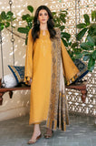 IZEL-3PC SUMMER LAWN EMBROIDERED SHIRT WITH CHIFFOON PRINTED SHAWL QN2018