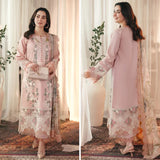 QN1053 - Jade 3PC Lawn Chickenkari Embroidered Suit unstitch