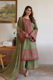 QN1002 - Bareeze 3 Piece Embroidered Lawn Suit