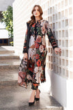 QN1219- Winter 3PC Unstitched karndi wool Digital Printed Suit