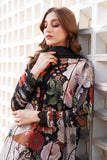QN1219- Winter 3PC Unstitched karndi wool Digital Printed Suit