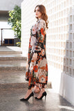 QN1219- Winter 3PC Unstitched karndi wool Digital Printed Suit