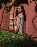 QN1213  Winter 3PC Unstitched karndi wool Digital Printed Suit