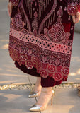 QN1240 Winter 3PC Unstitched Embroidered Velvet Dress