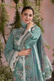 SOBIA NAZIR-3PC LAWN EMBROIDERED SHIRT WITH CHIFFON  PRINTED DUPATTA QN2025