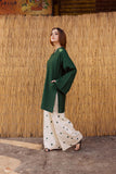 2PC Embroidered lawn QN2014