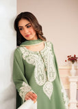AAFREEN -3PC LAWN EMBROIDERED SHIRT WITH CHIFFON  DUPATTA- QN2020