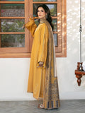 IZEL-3PC SUMMER LAWN EMBROIDERED SHIRT WITH CHIFFOON PRINTED SHAWL QN2018