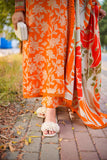 QN1231 Winter 3PC Unstitched Karandi Digital Print Dress