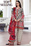 QN1230 Winter 3PC Unstitched Karandi Digital Print Dress